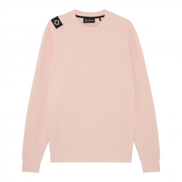 MA_STRUM_Core_Crew_Sweat_Mud_Pink
