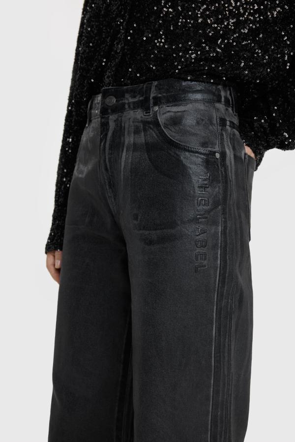 ALIX_Ladies_woven_coated_denim_pants