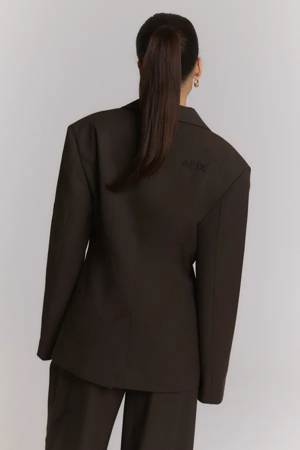 ALIX_THE_LABEL_FITTED_BLAZER_DEEP_BROWN_1