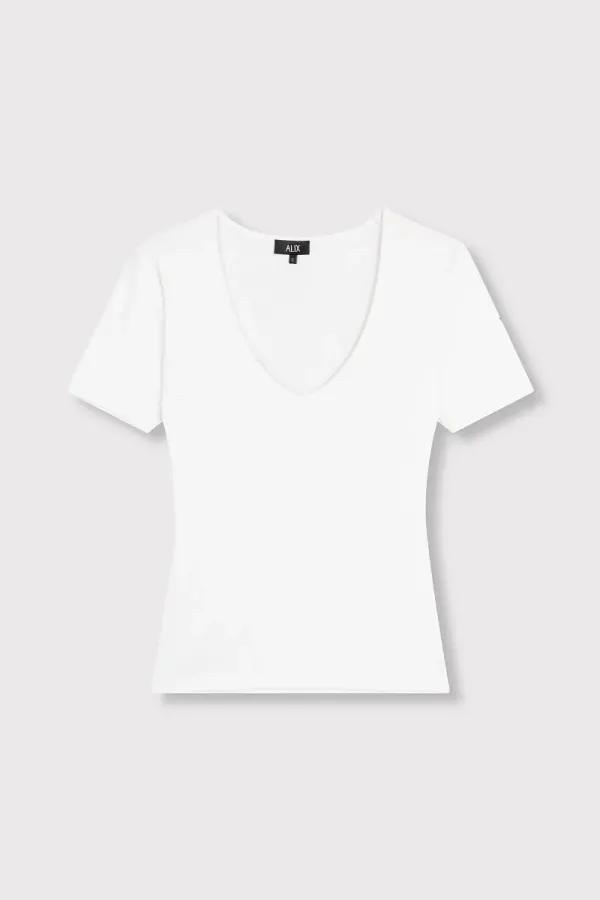 ALIX_THE_LABEL_LADIES_KNITTED_V_NECK_T_SHIRT_SOFT_WHITE_1