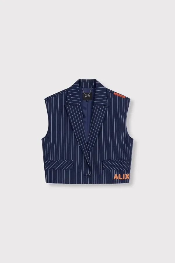 ALIX_THE_LABEL_LADIES_WOVEN_STRIPED_WAISTCOAT_NAVY_2
