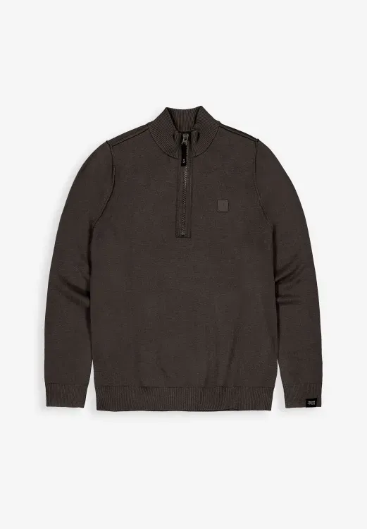 BUTCHER_OF_BLUE_CLIFDEN_HALF_ZIP_TOPAZ_BROWN