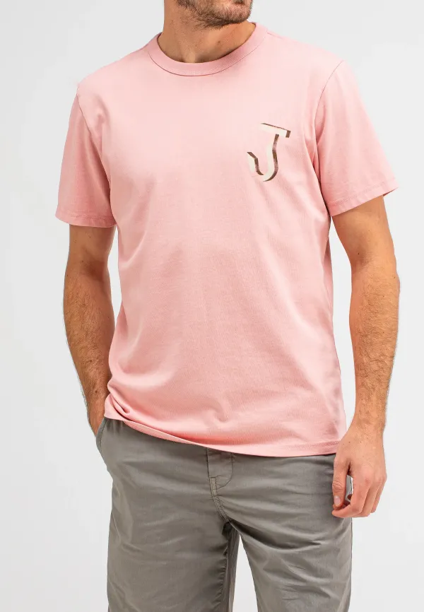BUTCHER_OF_BLUE_Chain_hook_tee_Flamingo_Pink_3