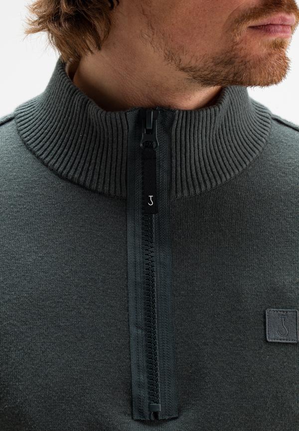 BUTCHER_OF_BLUE_Clifden_Halfzip_Grey_Black