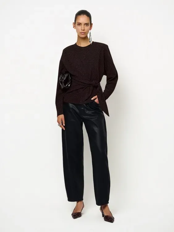 DANTE_6_ILLUME_LUREX_WRAP_TOP_ESPRESSO_BROWN_1