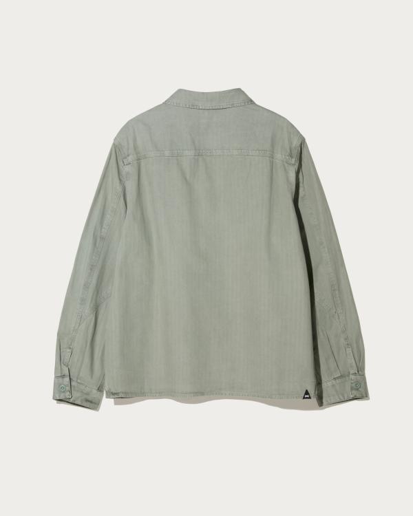 DENHAM_CORE_WORK_OVERSHIRT_GDHT_GREEN_1