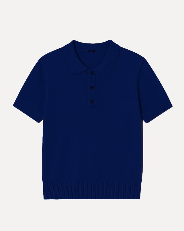DENHAM_KNITTED_POLO_XFM