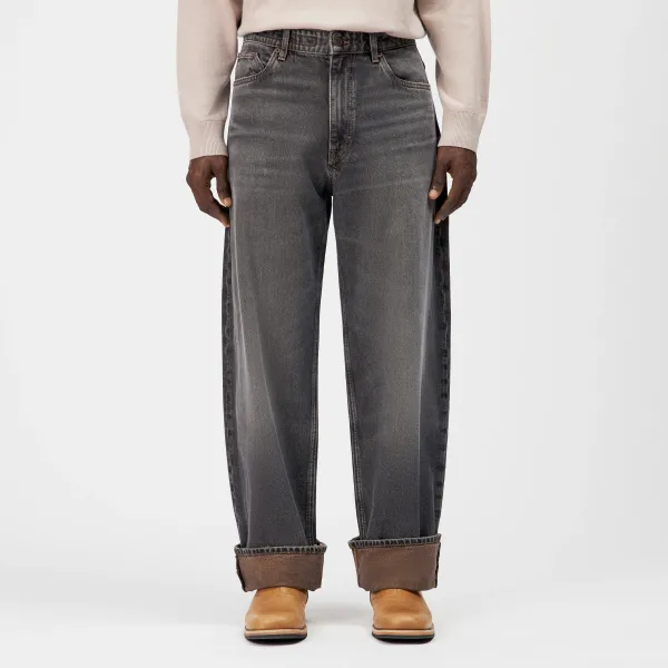 DRYKORN_RAWDY_A_DARK_GREY_WITH_BROWN_REVERSE_SIDE