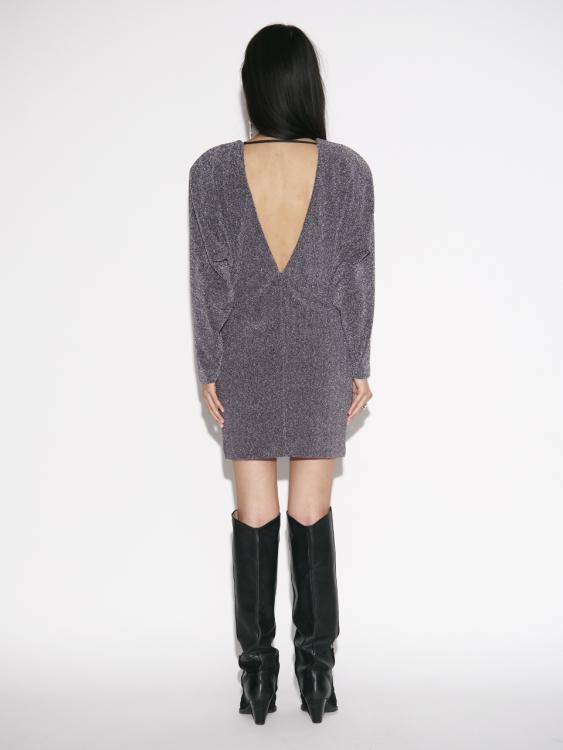 Dante_6_Raye_lurex_mini_dress_paars_dames_2