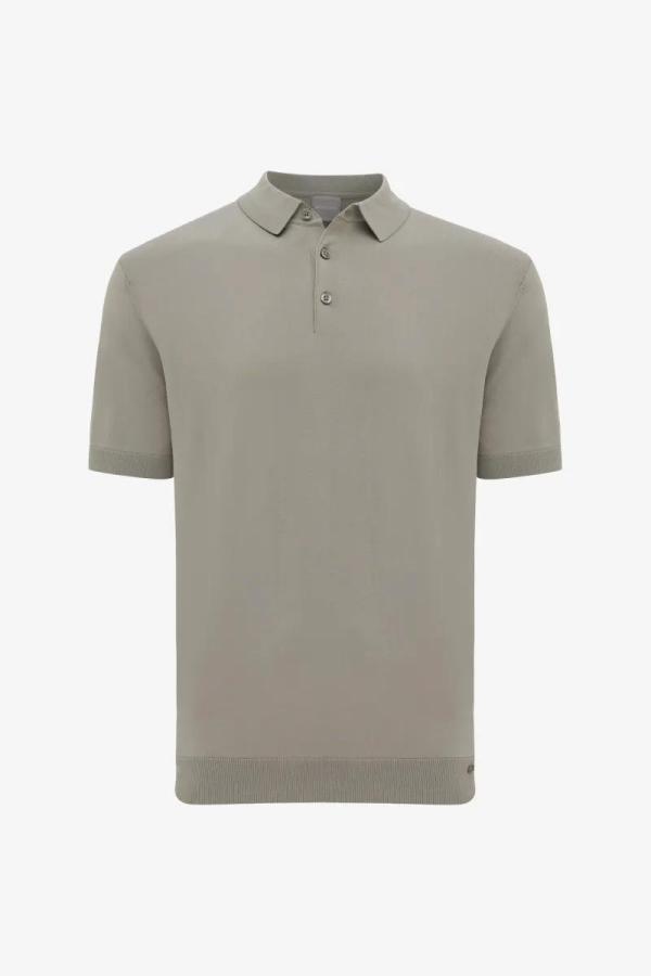 GENTILUOMO_BUTTON_POLO_TAUPE