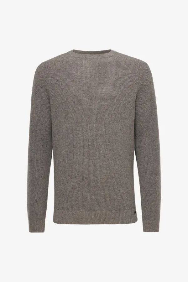GENTILUOMO_ROUND_LS_DARK_BROWN