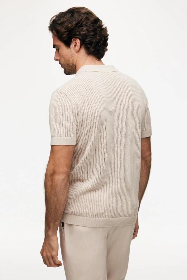 Gentiluomo_Polo_buttons_SS_beige_heren_2