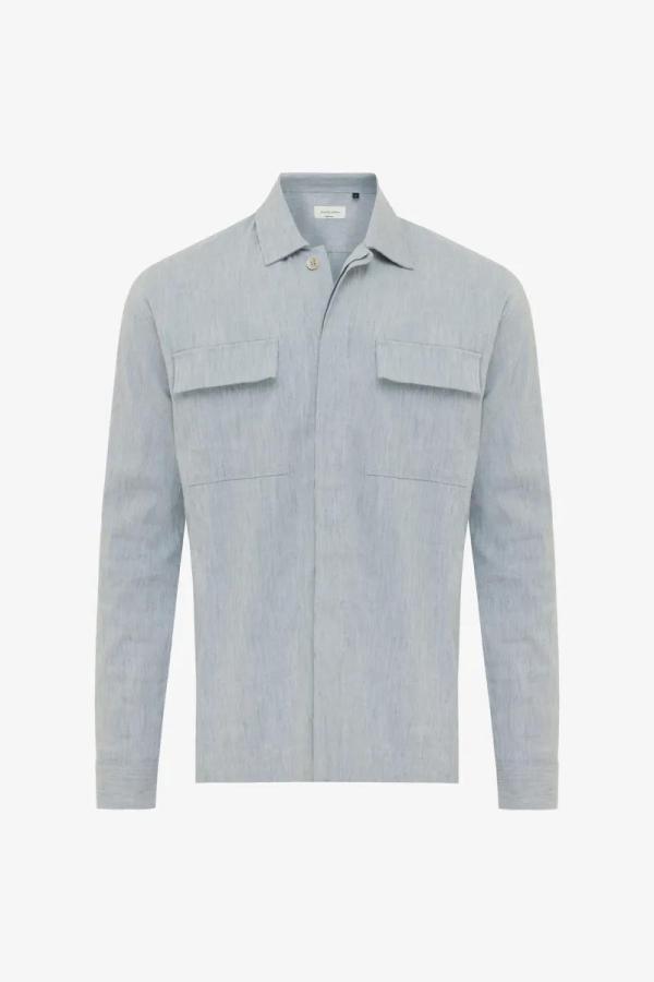 Gentiluomo_Treviso_Shirt_Jacket_blauw_heren