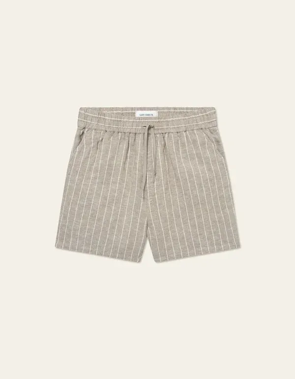 LES_DEUX_Otto_Striped_Linen_shorts