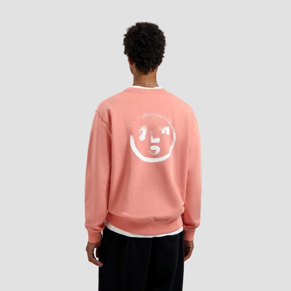 OLAF_BRUSHSTROKE_FACE_CREWNECK_BURNT_CORAL_2