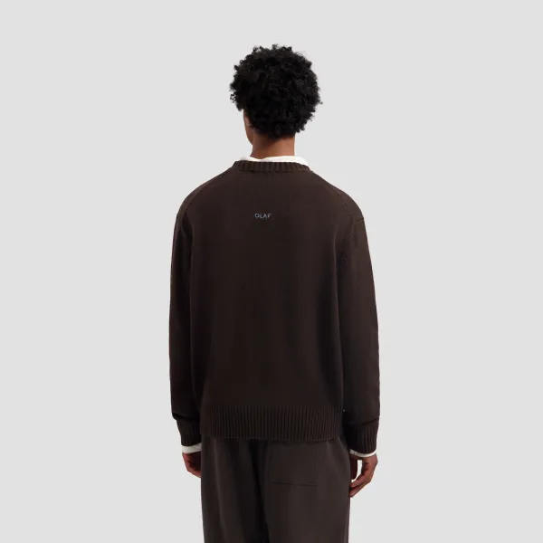 OLAF_ESSENTIAL_KNITTED_CREWNECK_CHOCOLATE_PLUM_1