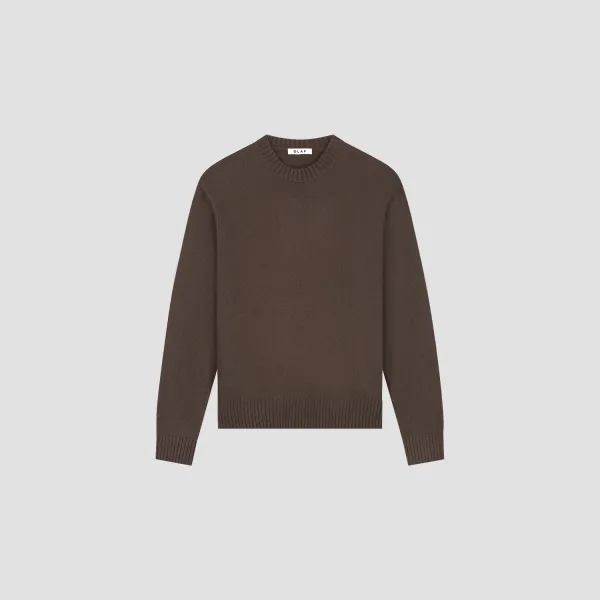 OLAF_ESSENTIAL_KNITTED_CREWNECK_CHOCOLATE_PLUM_2