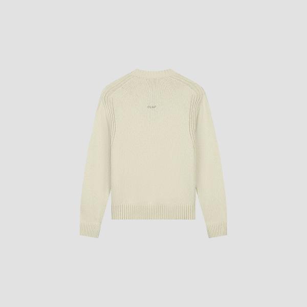 OLAF_ESSENTIAL_KNITTED_CREWNECK_OFF_WHITE_1