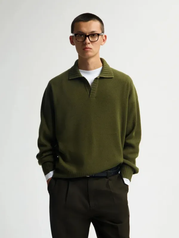 OLAF_ESSENTIAL_KNITTED_POLO_COMBU_GREEN_2