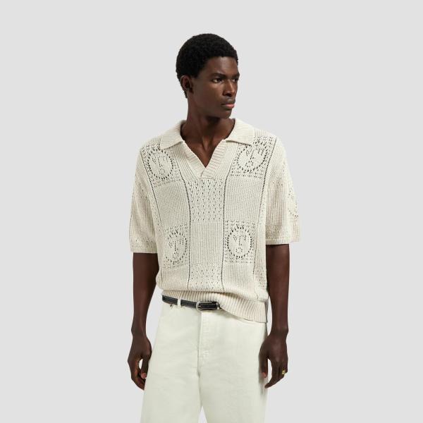 OLAF_Face_logo_knit_polo_1