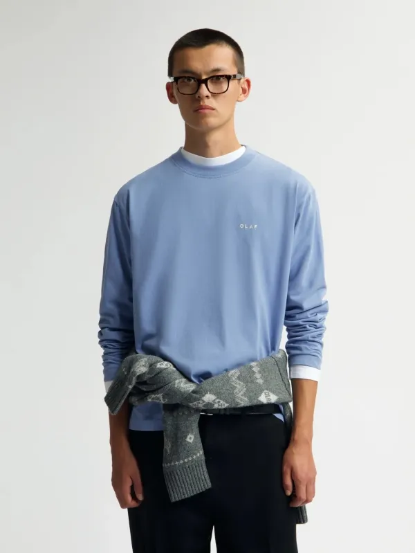 OLAF_IT_S_ALL_RELATIVES_LS_TEE_DUSTY_BLUE_2