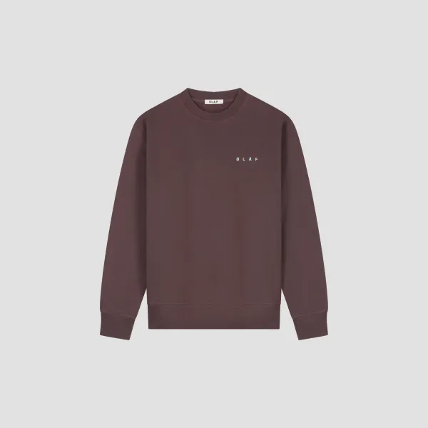 OLAF_LASSO_FACE_CREWNECK_CHOCOLATE_PLUM_1