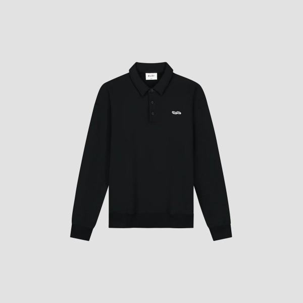 OLAF_Oversized_polo_black