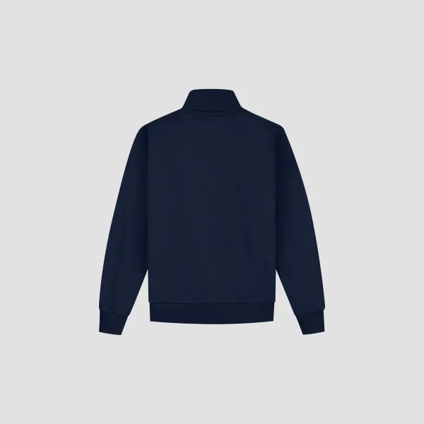 OLAF_Retro_logo_half_zip_sweat_navy_2
