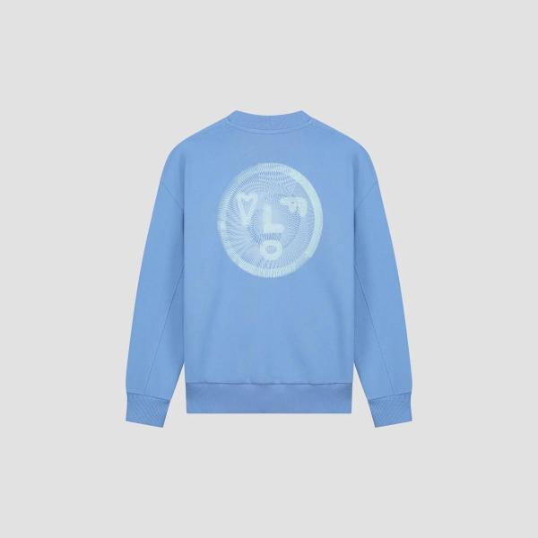 OLAF_Spiral_Face_crewneck_summer_sky