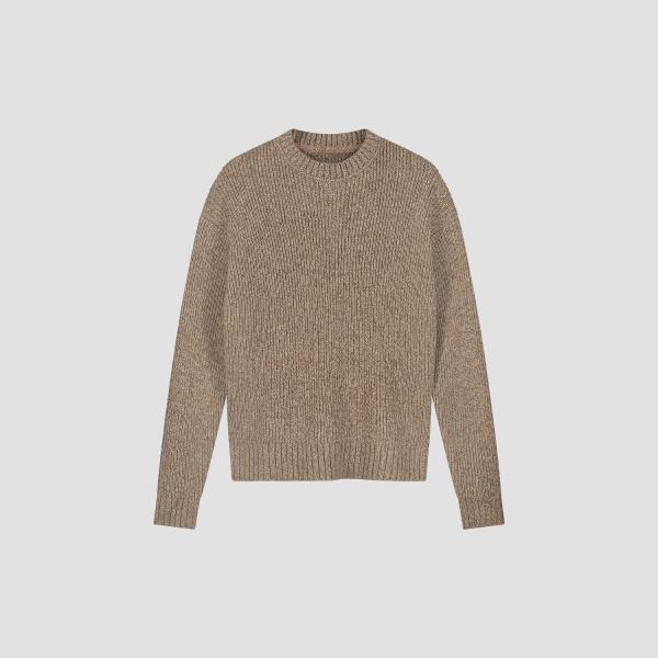 OLAF_essential_melange_knitted_crewneck