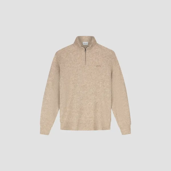 Olaf_Signature_knitted_Zip_Mock