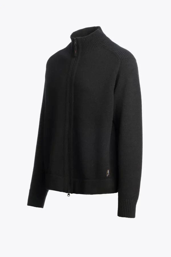PARAJUMPERS_LEVICO_FULL_ZIP_CARDIGAN_BLACK_1