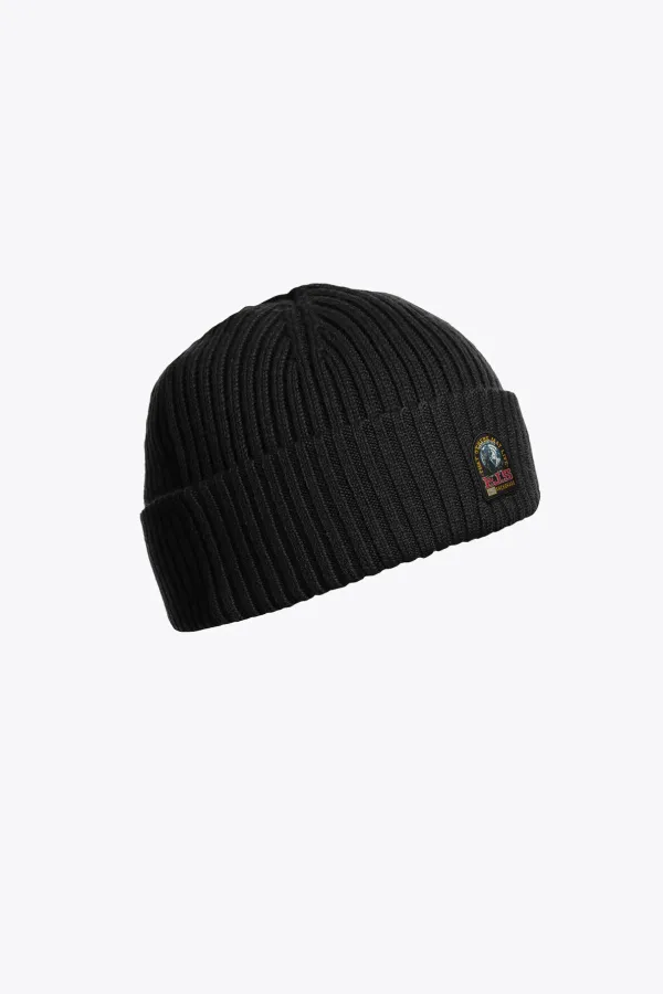 PARAJUMPERS_Rib_Hat_Black