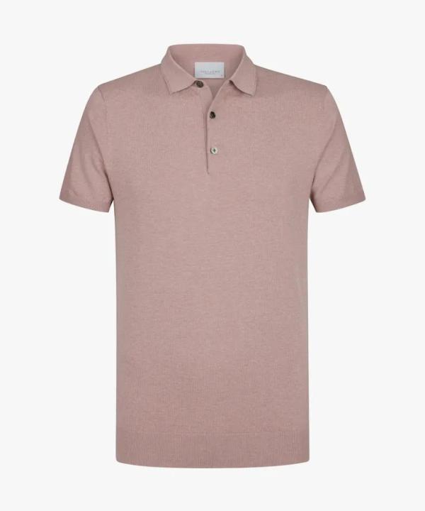 PROFUOMO_DONKERROZE_LUXURY_BASIC_POLO