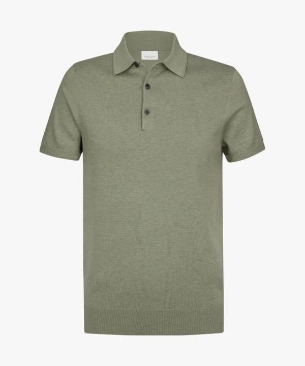 PROFUOMO_GROENE_LUXURY_BASIC_POLO