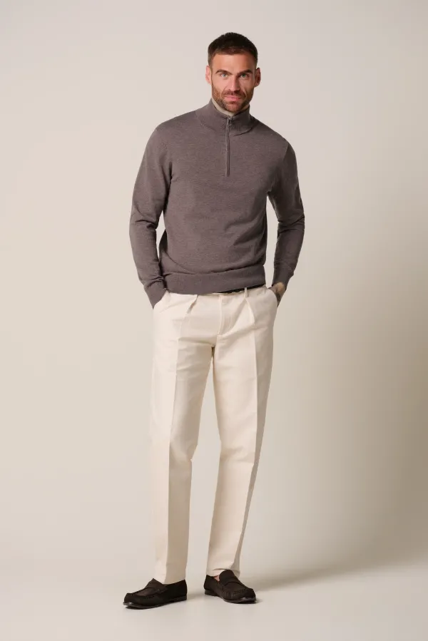 PROFUOMO_LUXURY_BASIC_HALF_ZIP_AUBERGINE_1