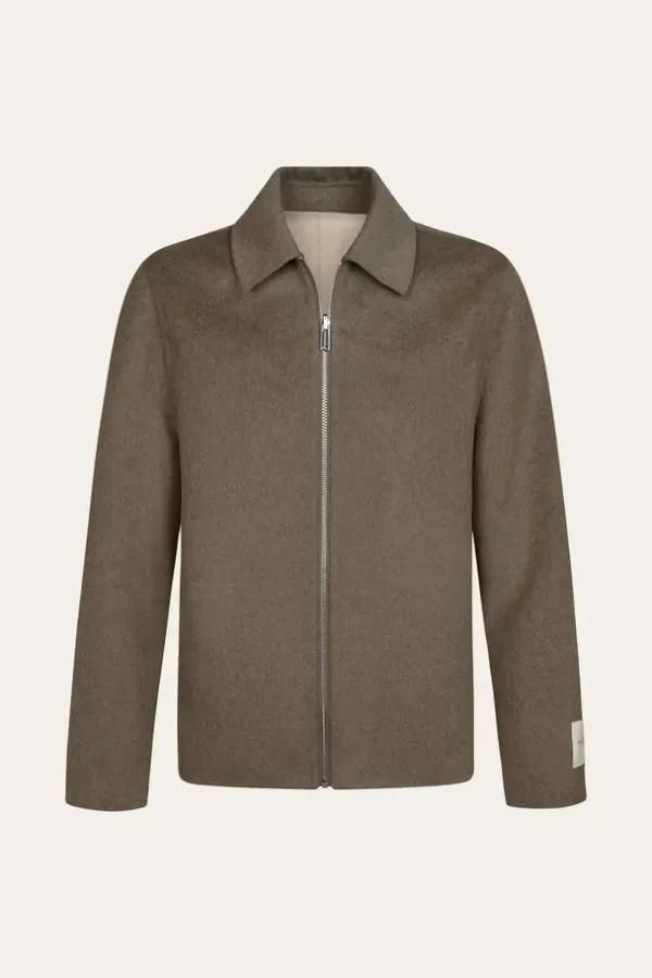 PROFUOMO_OVERSHIRT_WOOL_ZIP_REV_BROWN