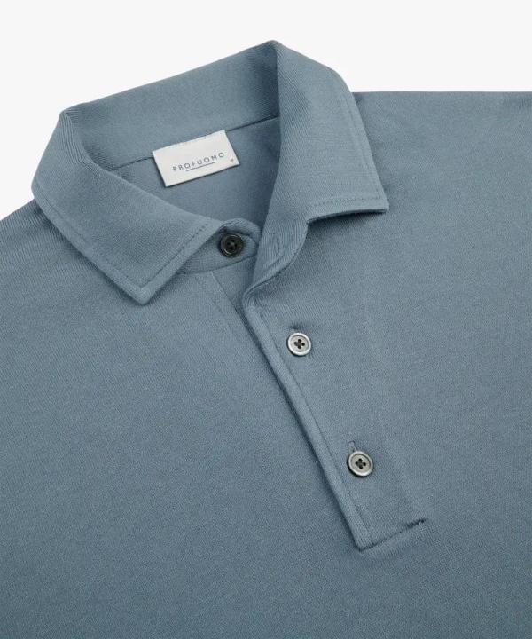 PROFUOMO_POLO_ONEPIECE_LS_GREY_BLUE_1