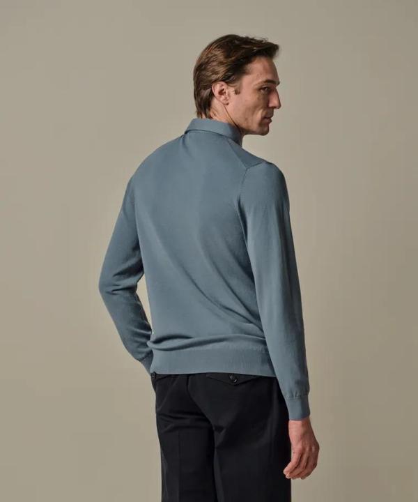 PROFUOMO_POLO_ONEPIECE_LS_GREY_BLUE_3