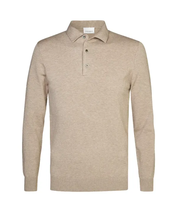 PROFUOMO_POLO_ONE_PIECE_BEIGE