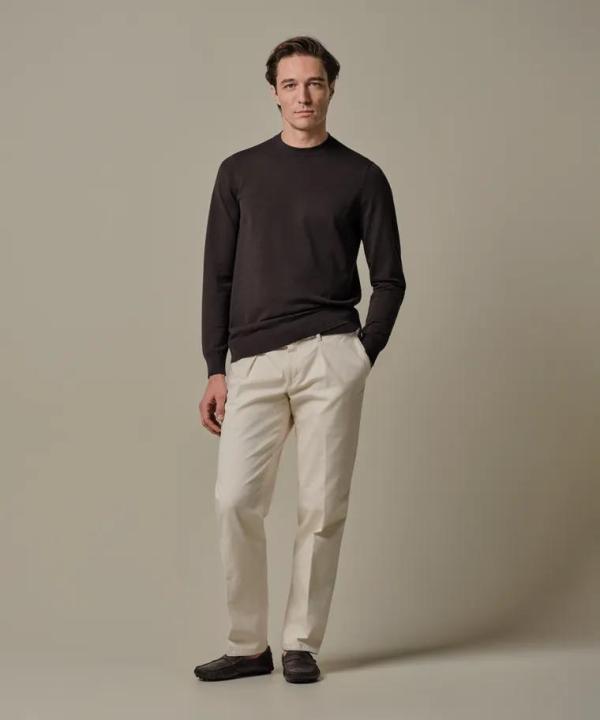 PROFUOMO_PULLOVER_CREW_NECK_DARK_BROWN_2