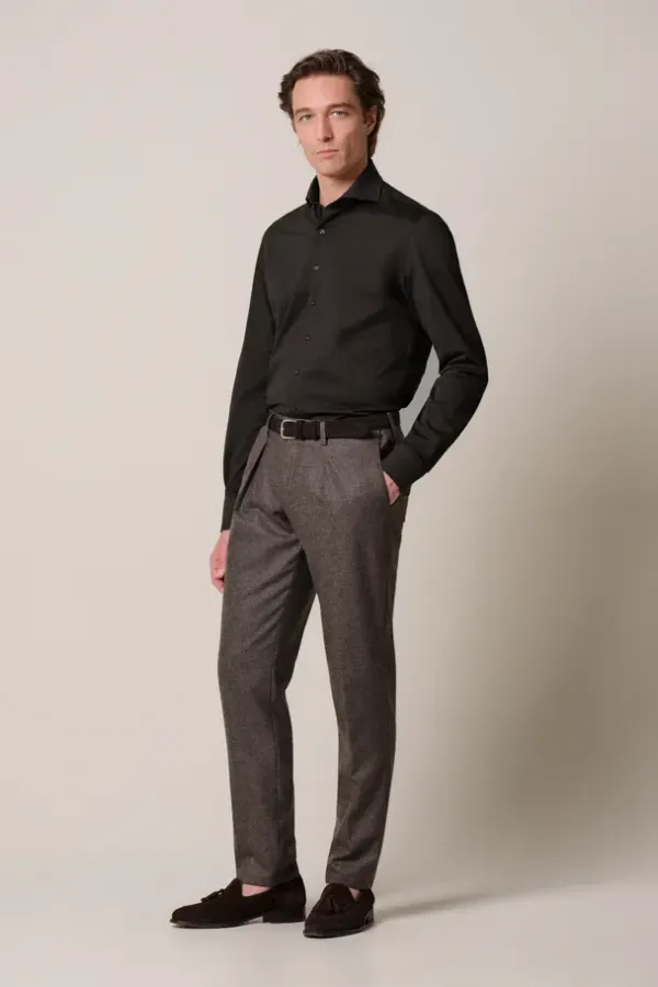 PROFUOMO_SHIRT_X_CUTAWAY_SF_D_BROWN_3