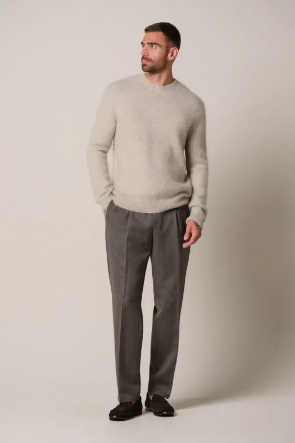 PROFUOMO_TROUSER_MOULINE_LF_BROWN_2