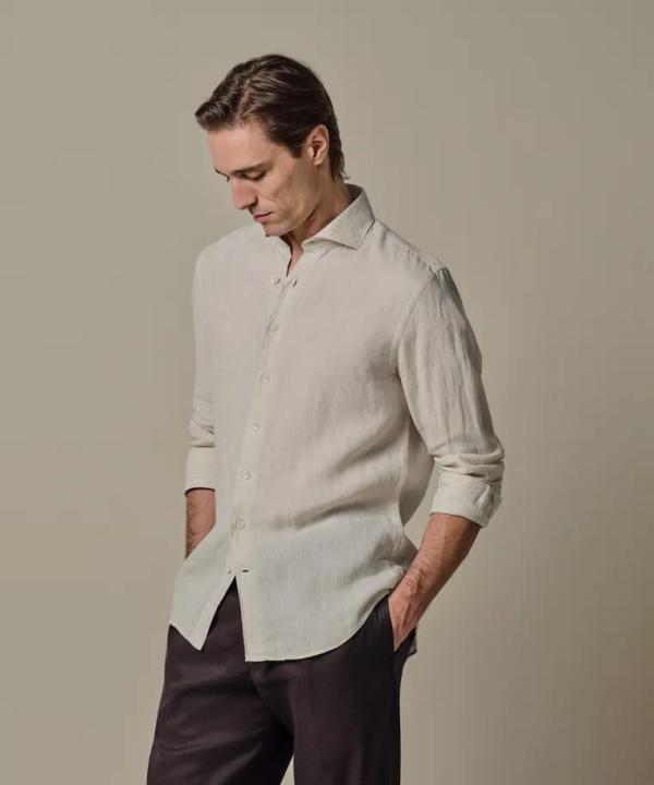 PROFUOMO_cutaway_linnen_shirt_sand_3