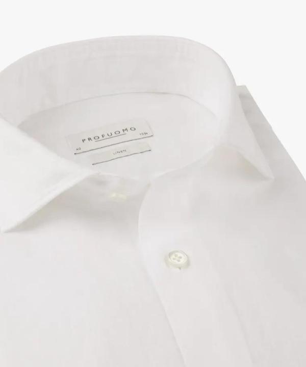 PROFUOMO_cutaway_linnen_shirt_wit_1