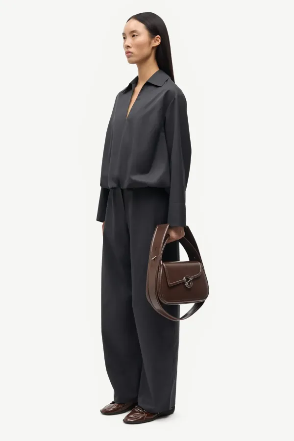 SAMSOE_SAMSOE_SADAPHNE_SHIRT_BLACK_MELANGE_3