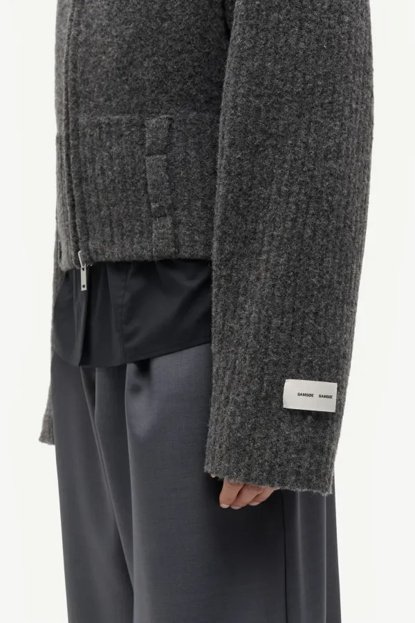 SAMSOE_SAMSOE_SAMIRRA_ZIP_CARDIGAN_DARK_GREY_MELANGE_3