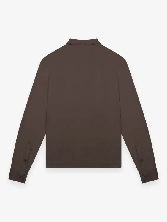 VALENZA_SUPIMA_POLO_SCHILLER_COLLAR_L_S_EBONY_BROWN_1