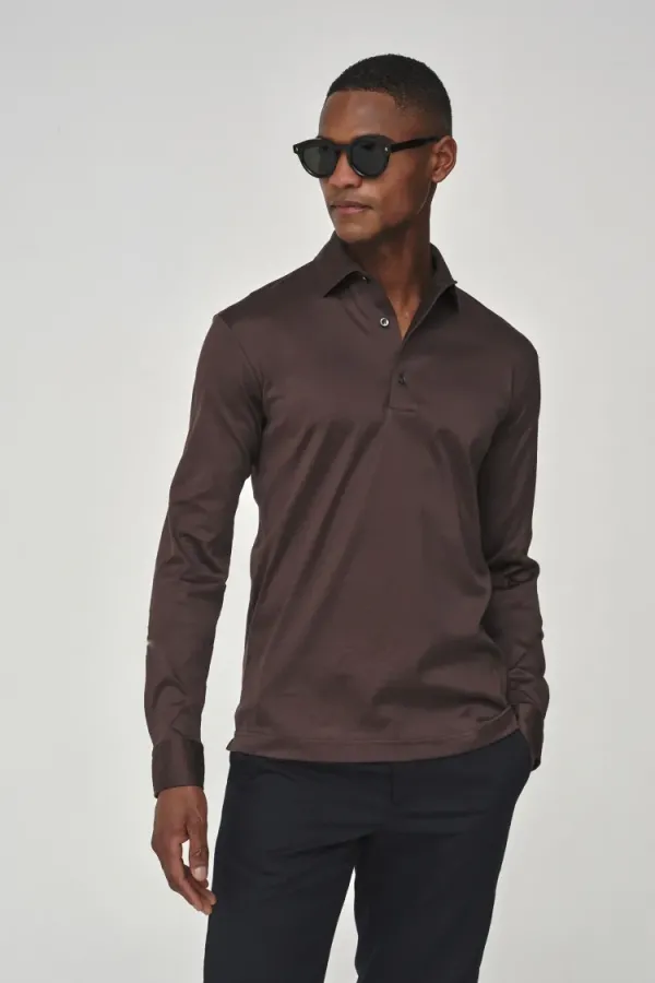 VALENZA_SUPIMA_POLO_SCHILLER_COLLAR_L_S_EBONY_BROWN_2