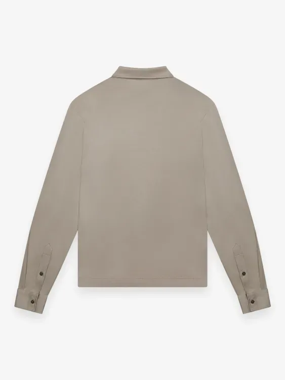 VALENZA_SUPIMA_POLO_ZIP_COLLAR_L_S_LEAD_GREY_1